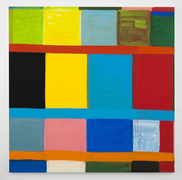 Stanley Whitney "Other Colors I Forget (2012), oil on linen, 72 x 72 inches (Image courtesy Team Gallery and artist)