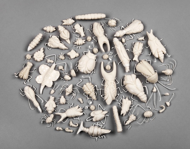 An artwork created for the Lost Museum exhibit at Brown University (image by Howard Chust)
