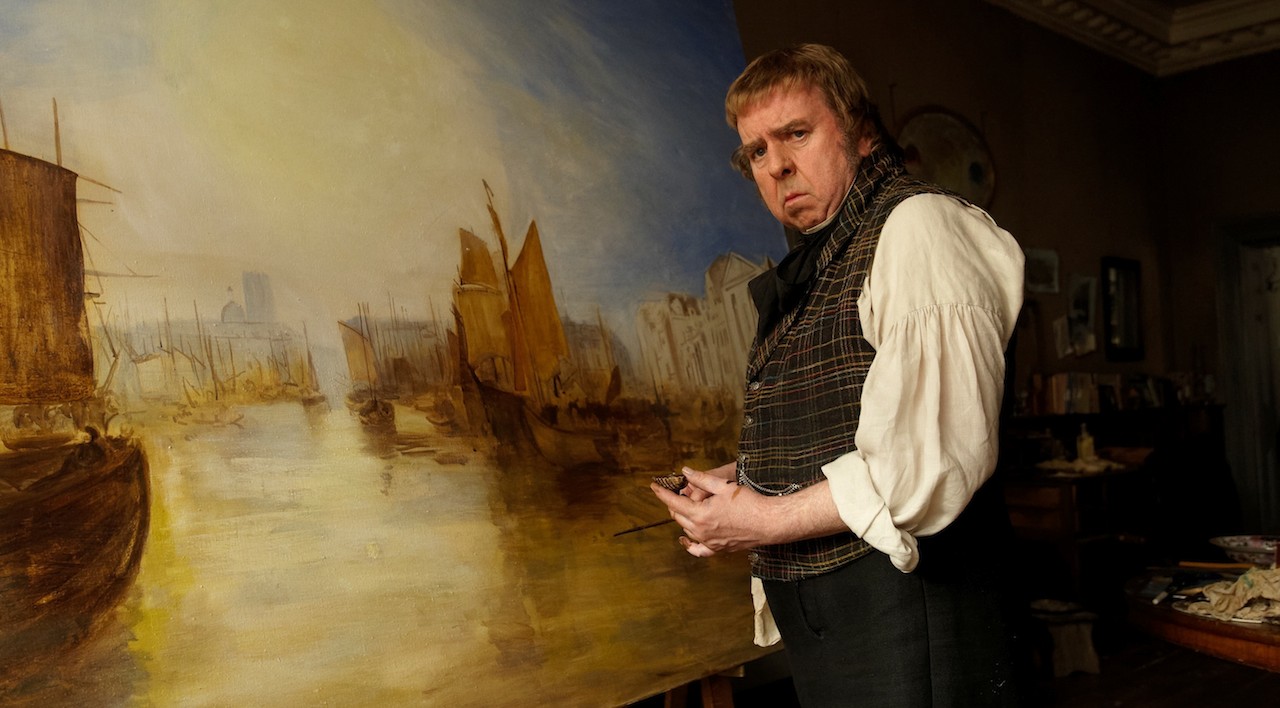 Timothy Spall as J. M. W. Turner in 'Mr. Turner' (2014), nominated for four Academy Awards (courtesy Sony Classics)