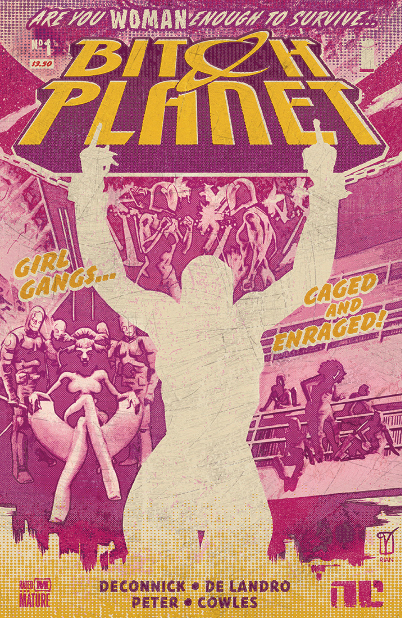 Kelly Sue DeConnick, 'Bitch Planet #1' (all images courtesy the artist)