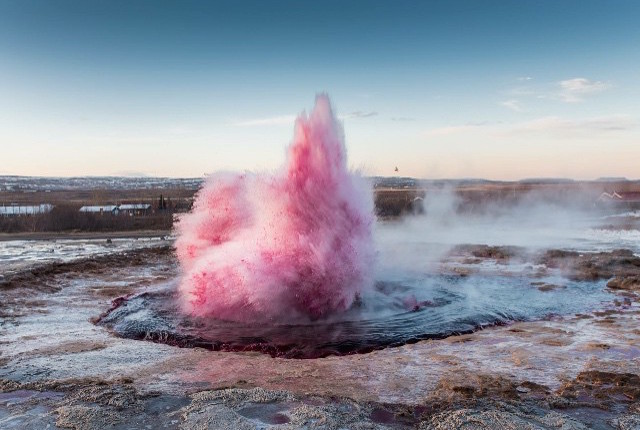 Marco Evaristti, "The Rauður Thermal Project" (2015) (photo by engstrom_elin/Instagram)