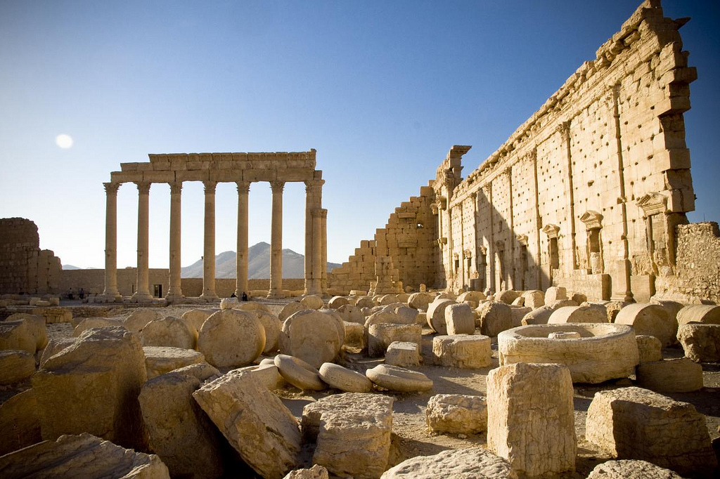 View of the ruins at Palmyra (photo by Marc Veraart, via Flickr)