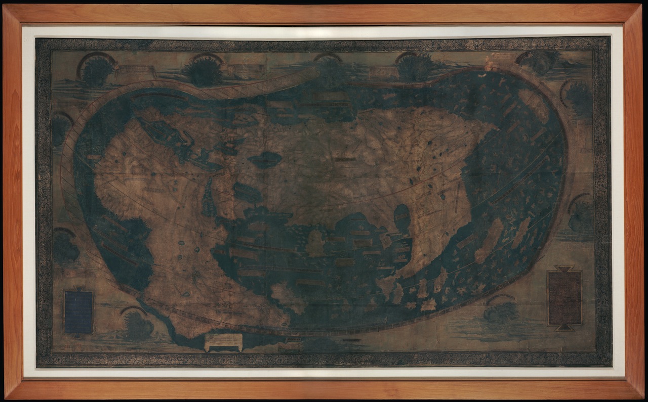 A map of the world by Henricus Martellus (c. 1489) (Image courtesy of Beinecke Rare Book & Manuscript Collection at Yale University)