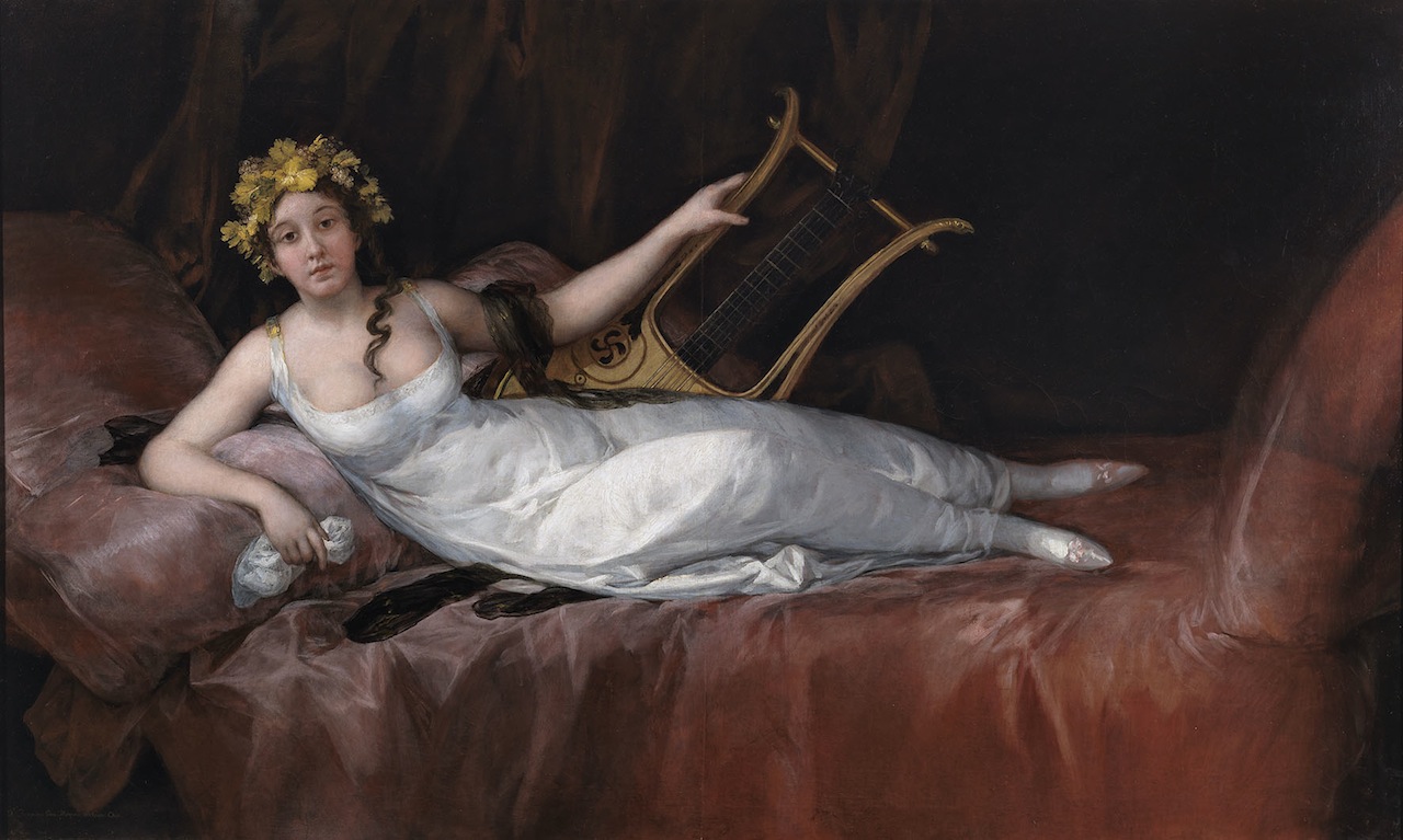 Francisco de Goya, "The Marchioness of Santa Cruz" (1805) (© Museo Nacional del Prado, Madrid)