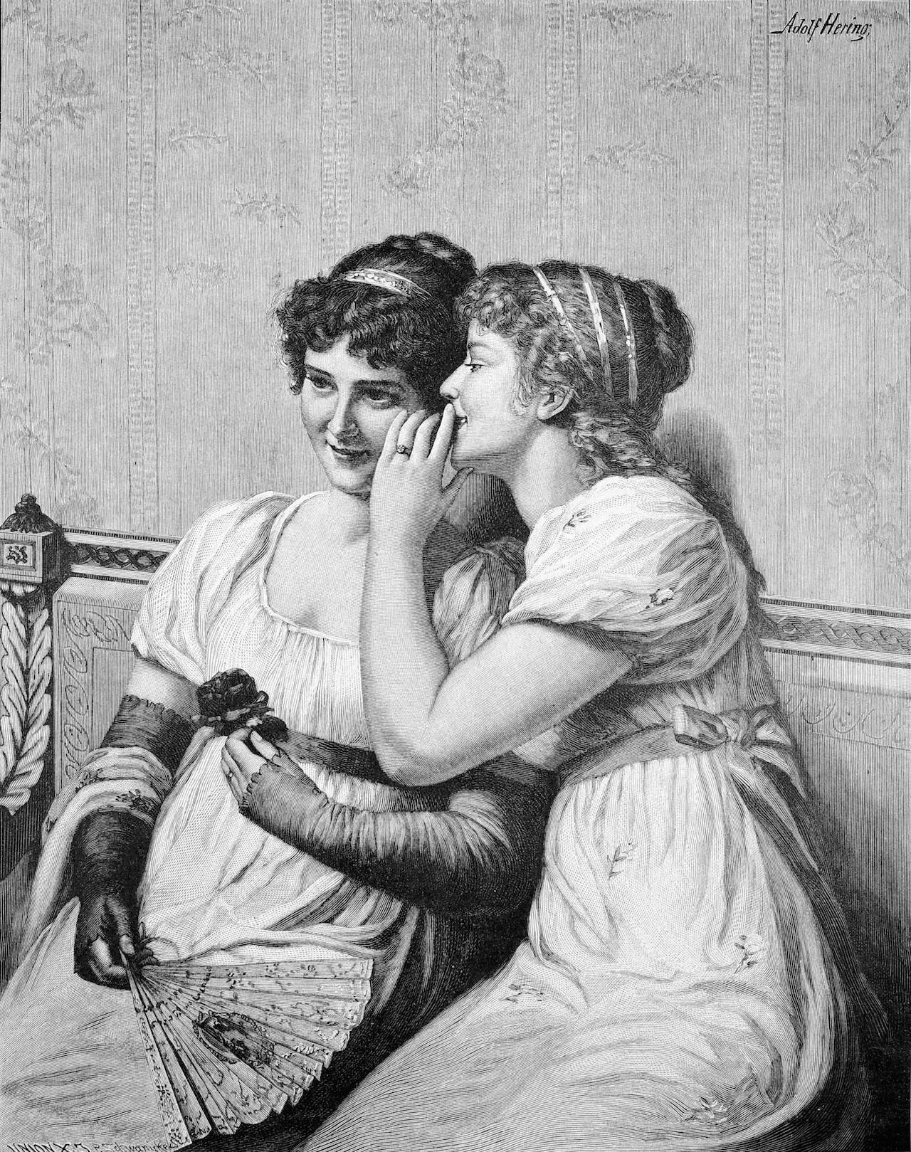 Adolf Hering, "The Sweet Secret" (1892) (image <a href="https://commons.wikimedia.org/wiki/File:Ein_s%C3%BC%C3%9Fes_Geheimnis_von_Adolf_Hering,_1892.jpg" target="_blank" srcset=