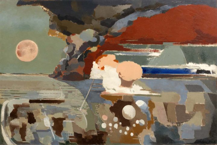 Paul Nash, "Battle of Germany" (1944), Imperial War Museum, London (© Tate)