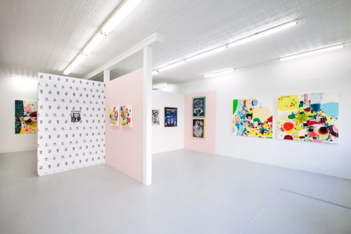 Installation view of <em srcset=