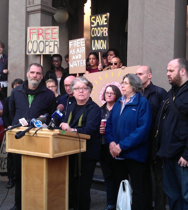 Student Occupiers Call for Cooper Union President's Resignation