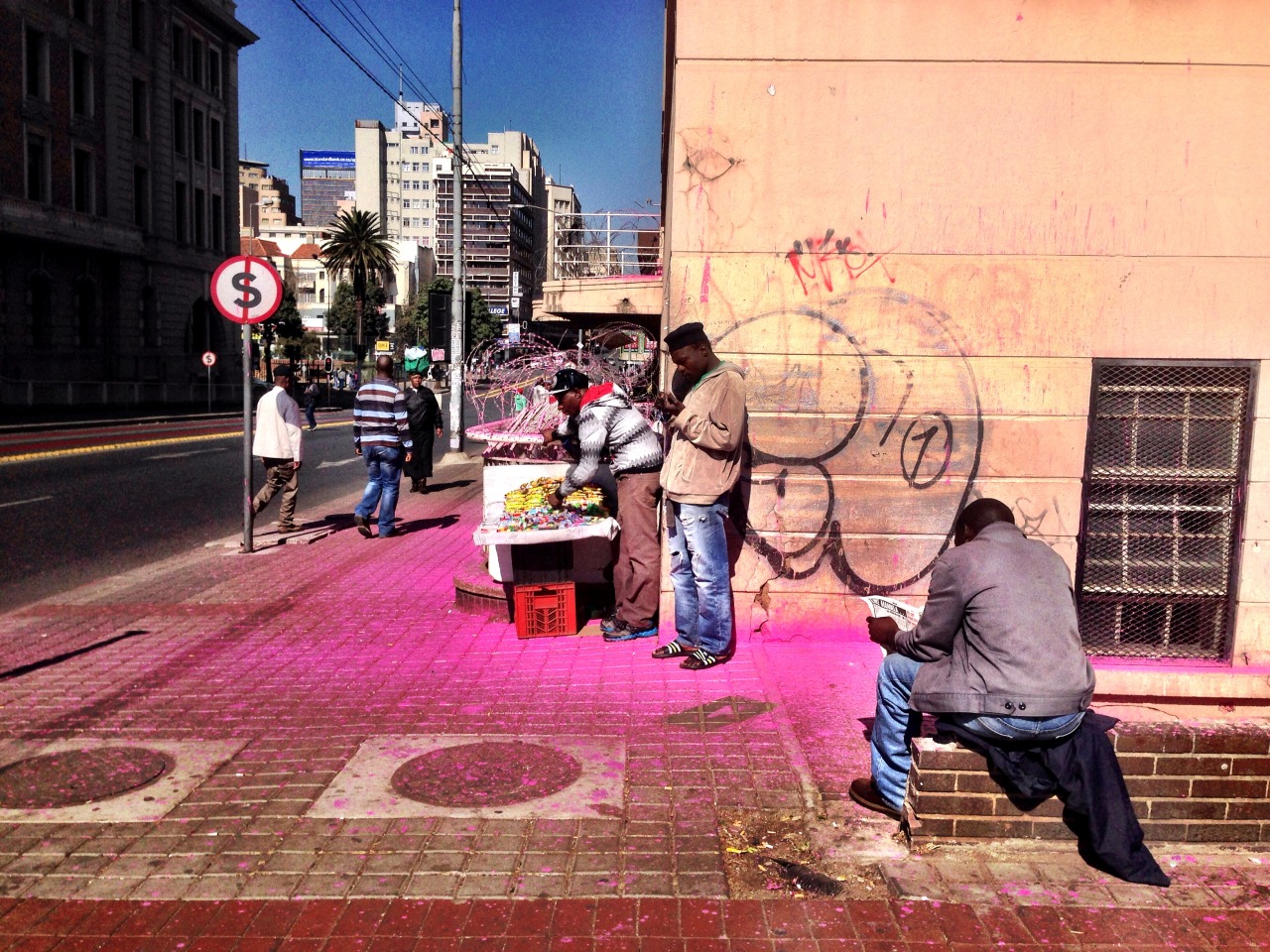 Artists Paint the Town of Johannesburg Pink