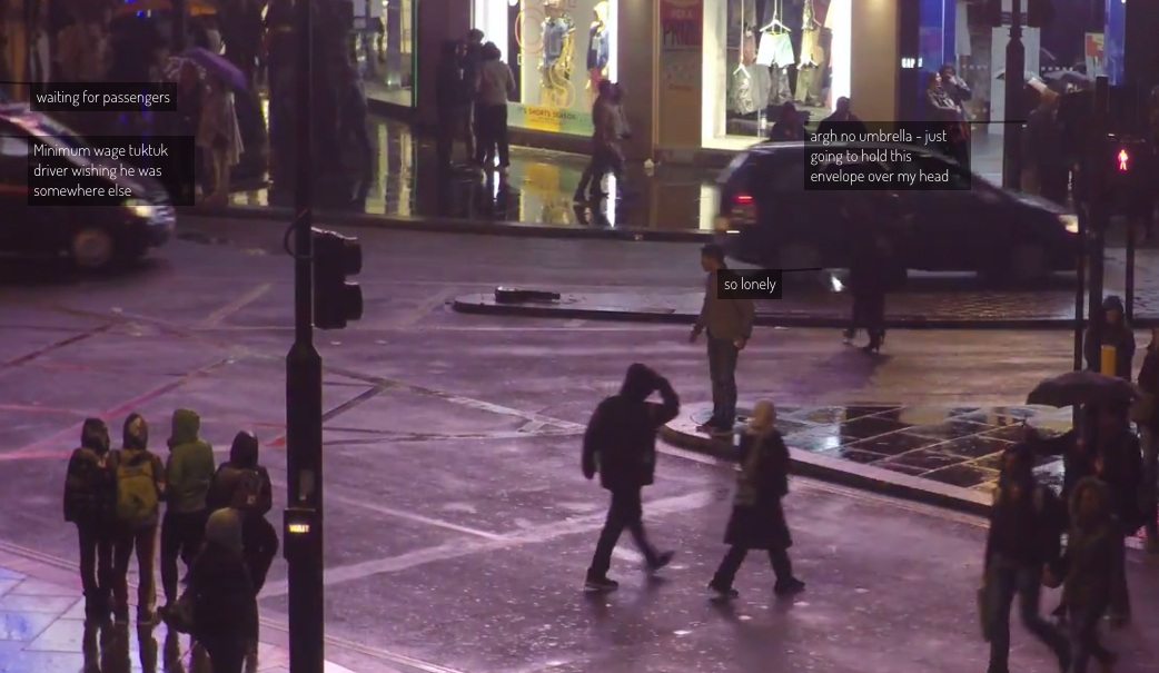 An Addictive Experiment in Annotating Footage from a London Street