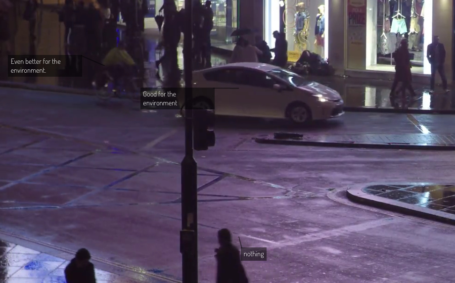 An Addictive Experiment in Annotating Footage from a London Street