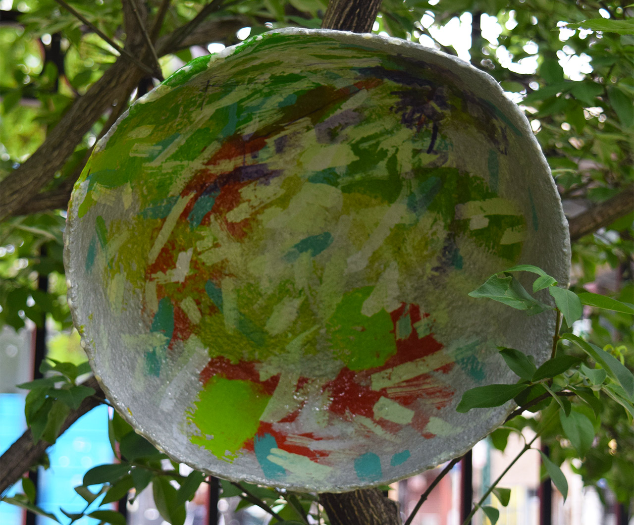 In a Bushwick Park, the Artworks Are Growing on Trees