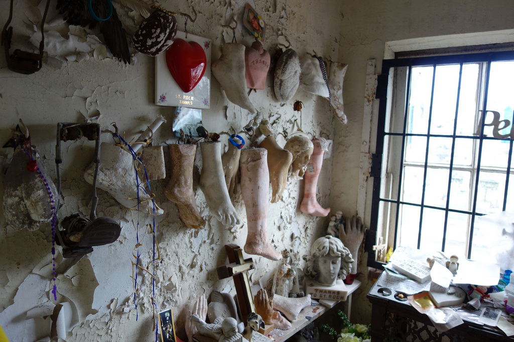 The Art of Accumulation at a New Orleans Shrine to the Plague Saint
