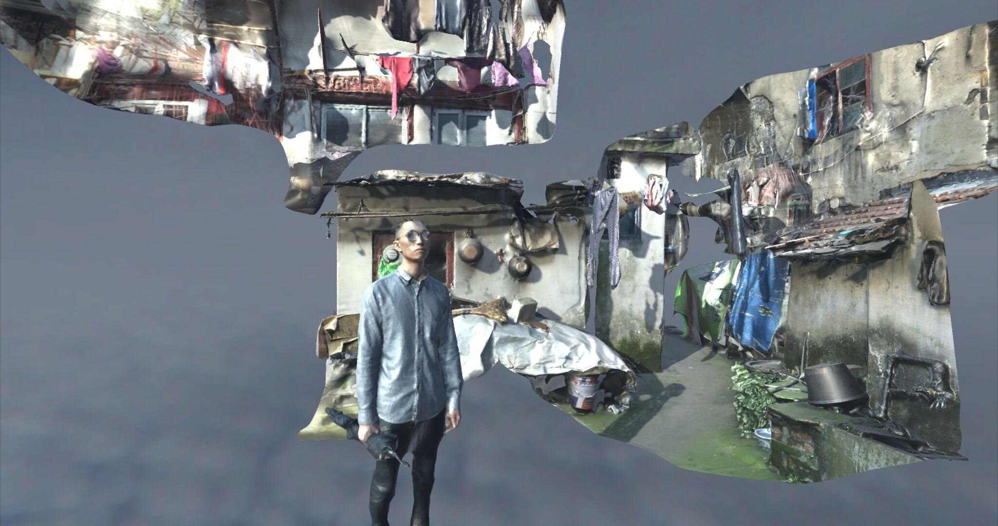 Seeing with the Body at a VirtualReality Art Show