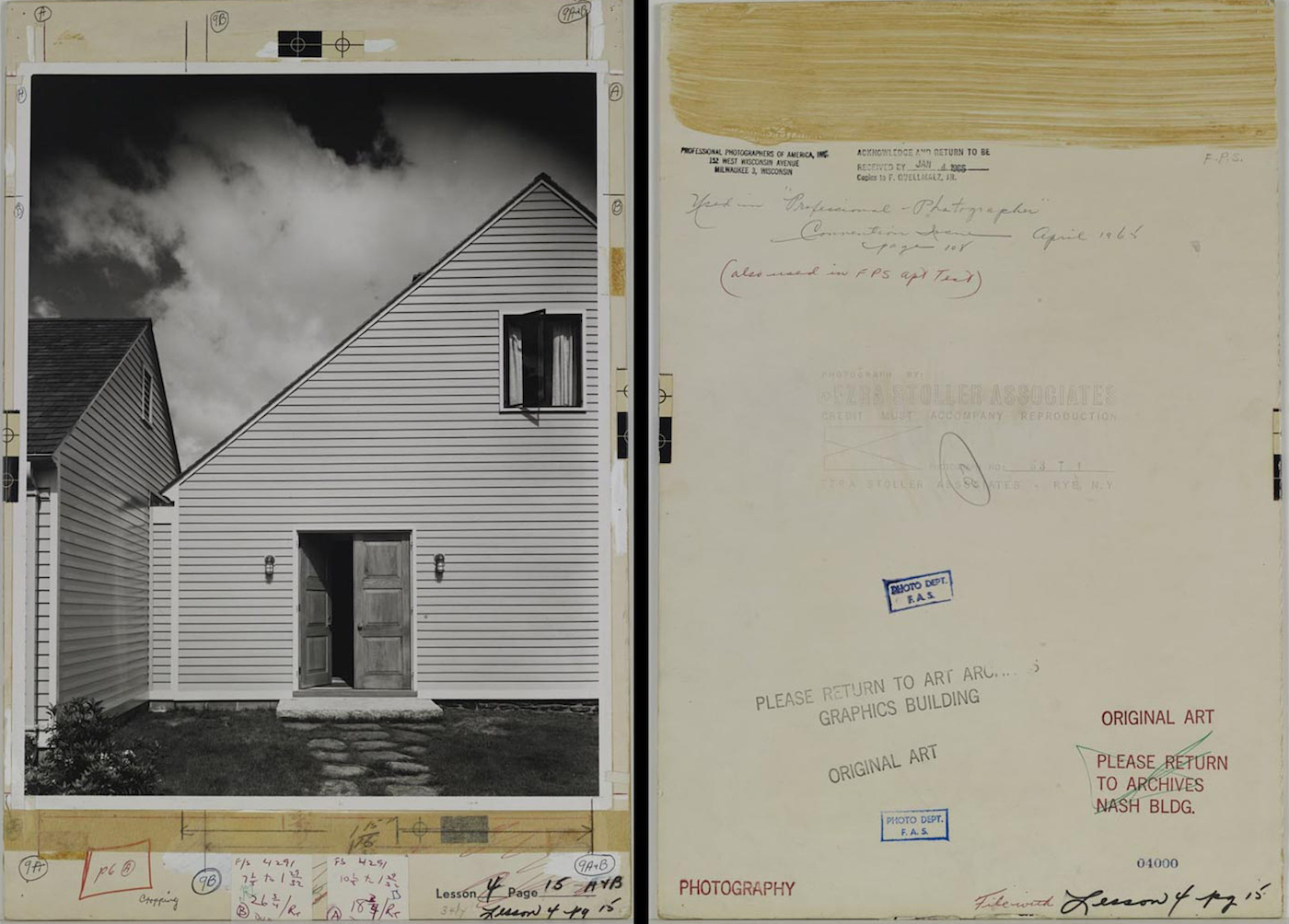 Work by Irving Penn and Other Teachers of the Famous Photographers