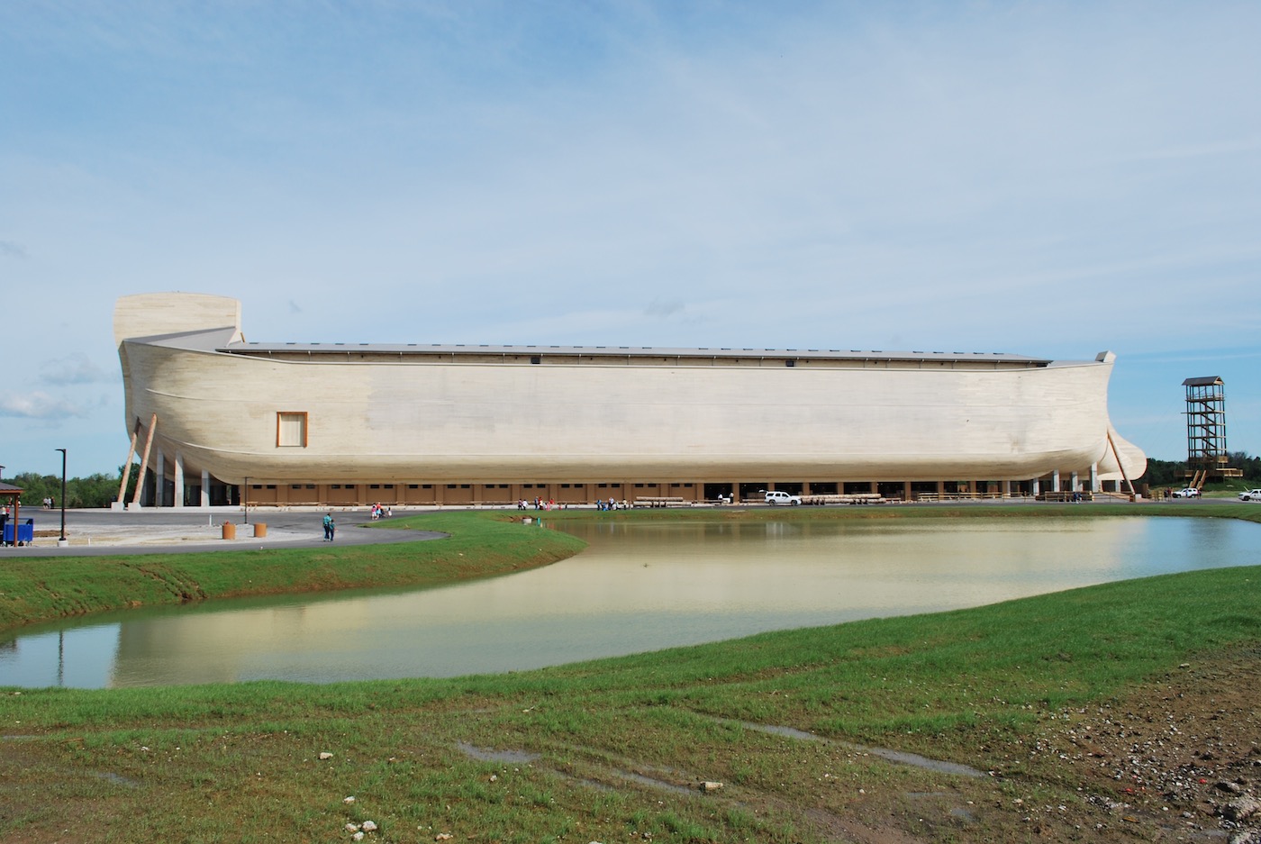 Aboard a "LifeSize" Replica of Noah's Ark in Rural Kentucky