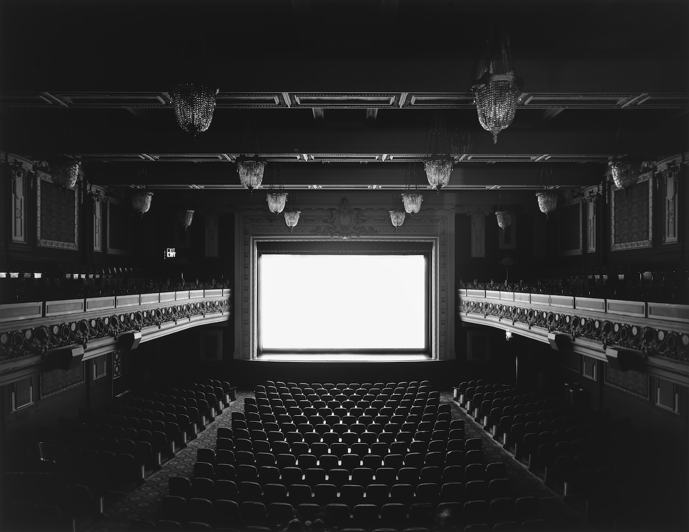 Hiroshi Sugimoto's Otherworldly Photographs of Movie Theaters