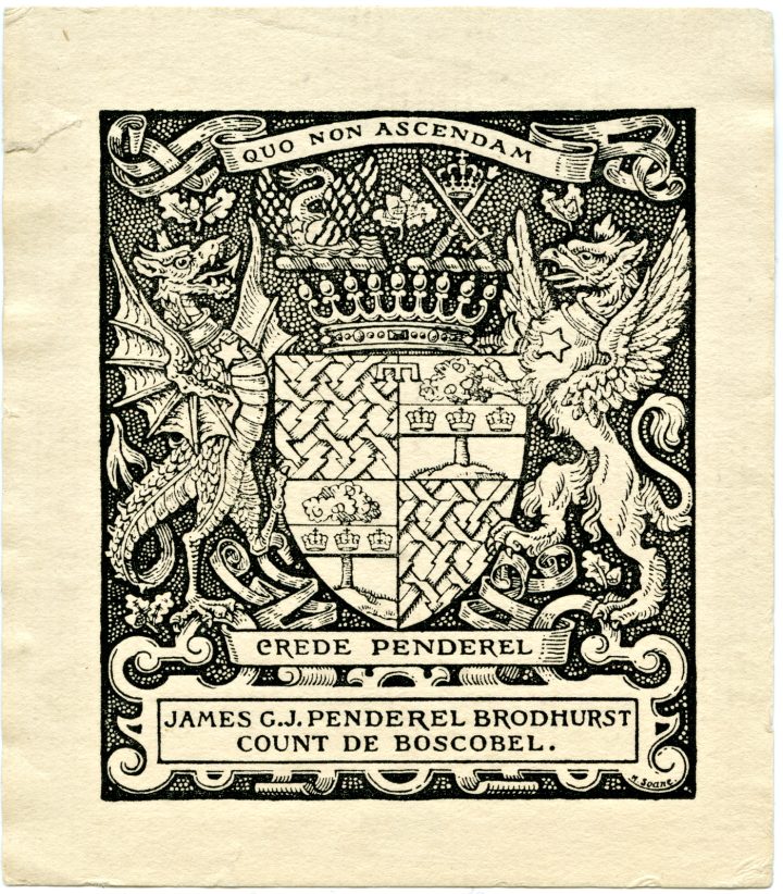 The Graphic Beauty of Vintage Bookplates