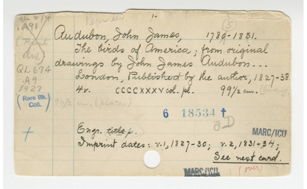 The Lost Art of Library Card Catalogues