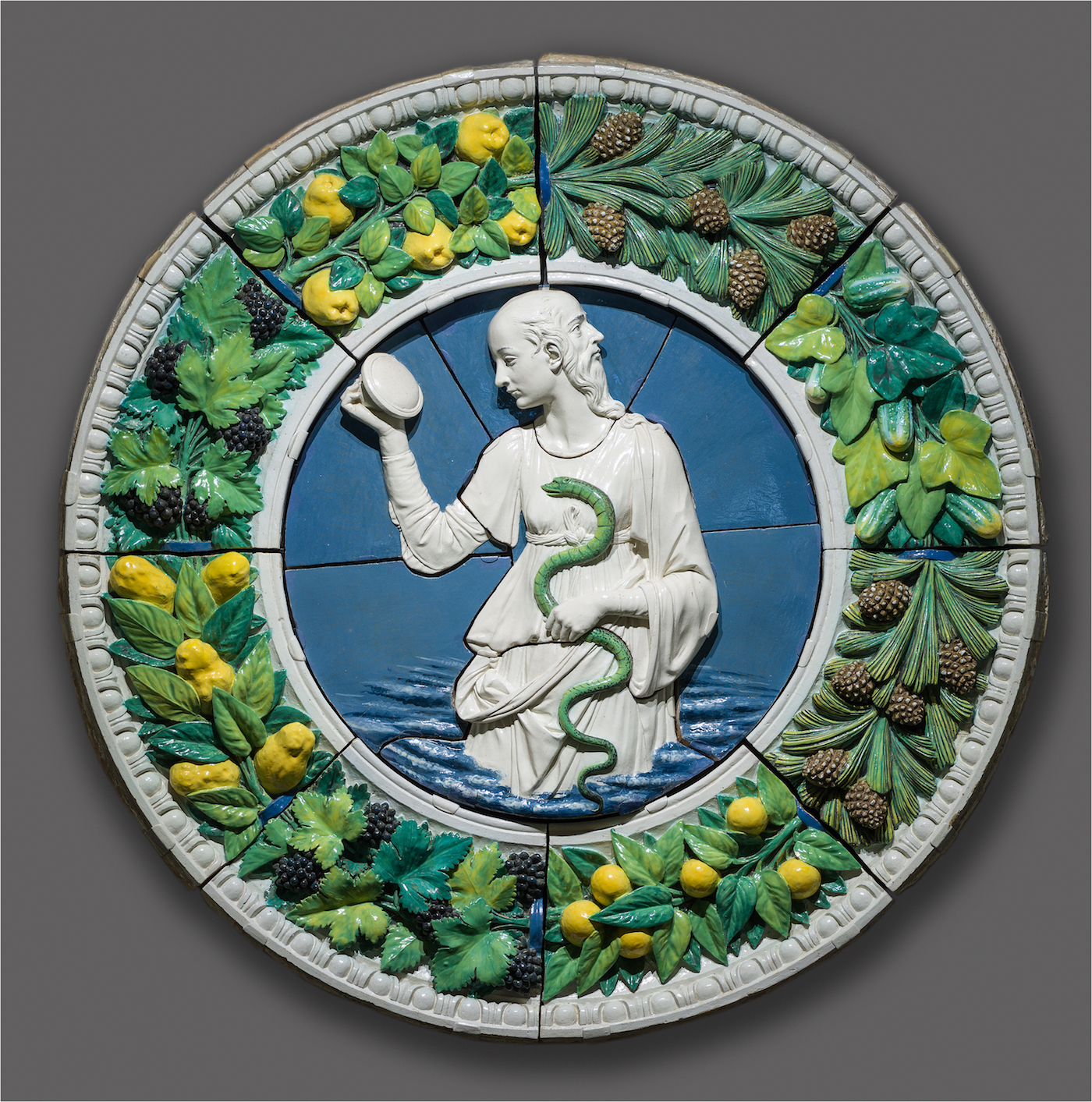Della Robbia’s Gloriously Colorful Renaissance Sculptures