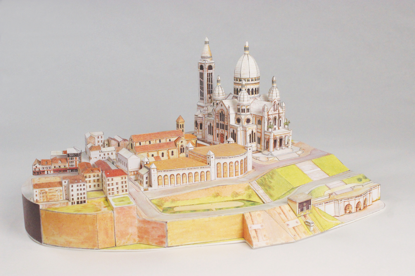 A World Tour Through a Collection of Paper Architectural Models