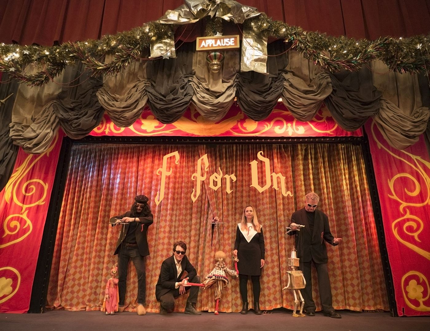 An Art Rock Band Performs with in the Nation’s Oldest Puppet Theater