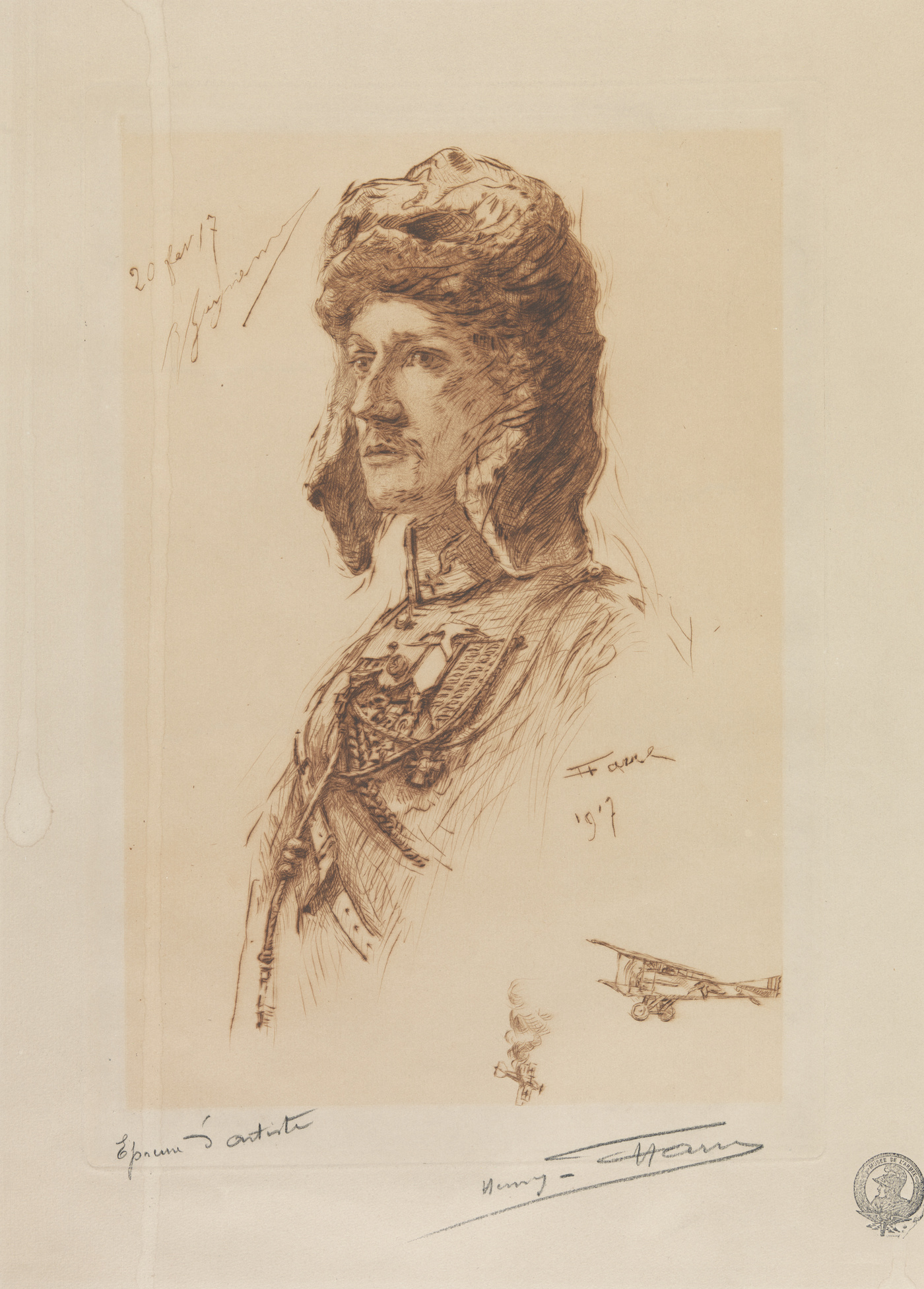 The Artist Who Witnessed the Beauty and Horror of WWI Aerial Combat