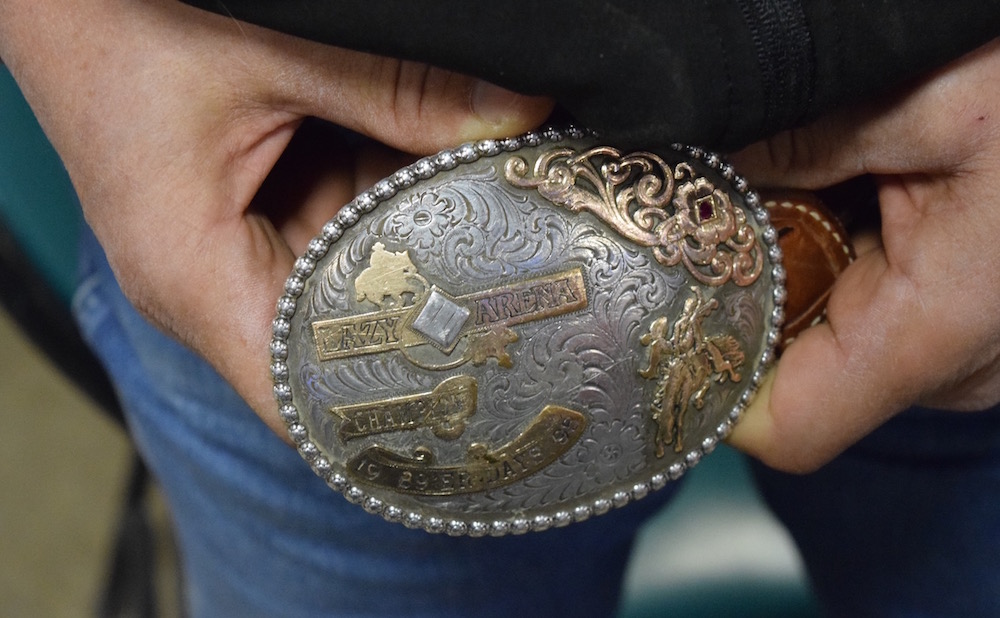 prca belt buckles