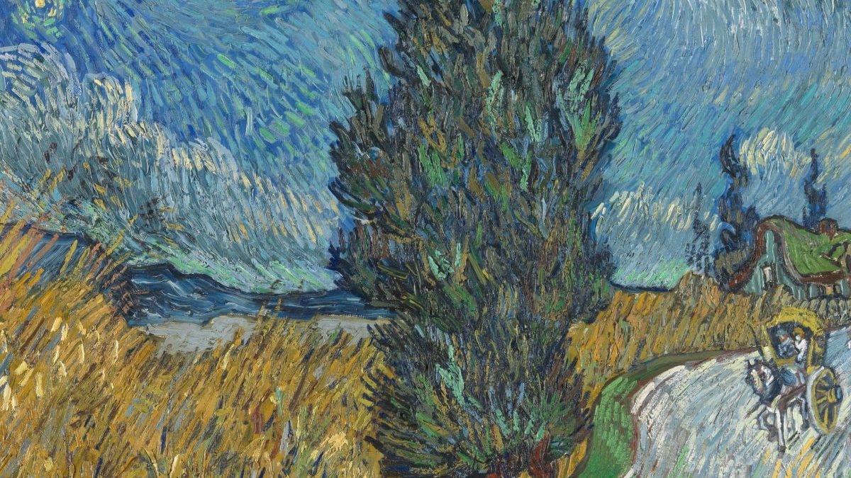 The Dark Side Of Van Goghs Cypress Trees 1209