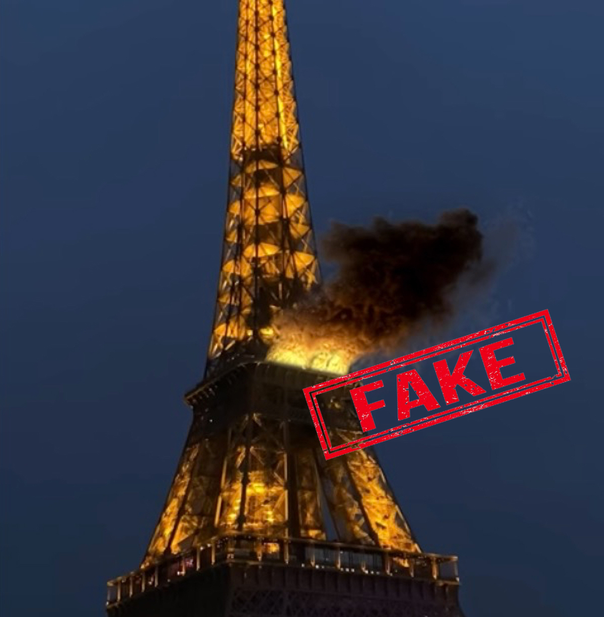 Millions Fall For Fake Video Of Eiffel Tower On Fire