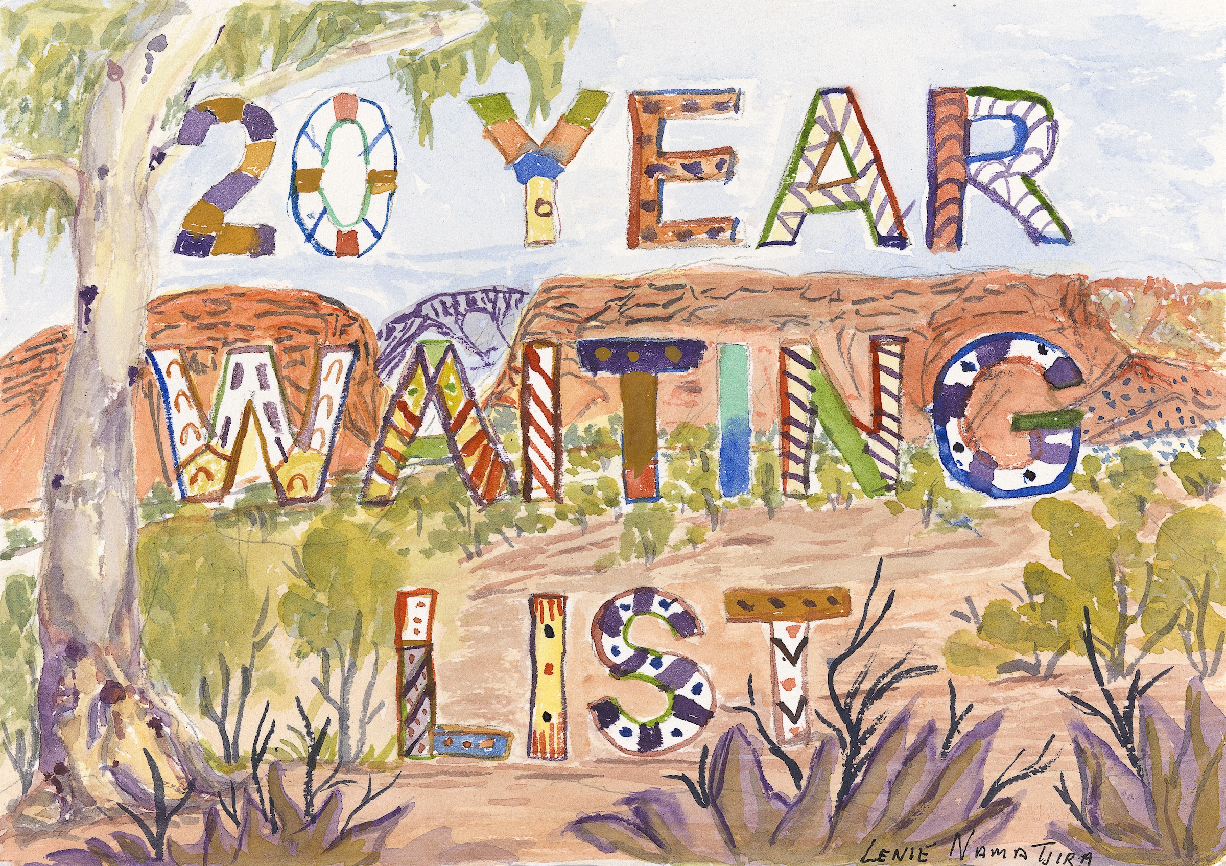 Indigenous Watercolor Artists Render the Australian Landscape Anew - Vimarsana News