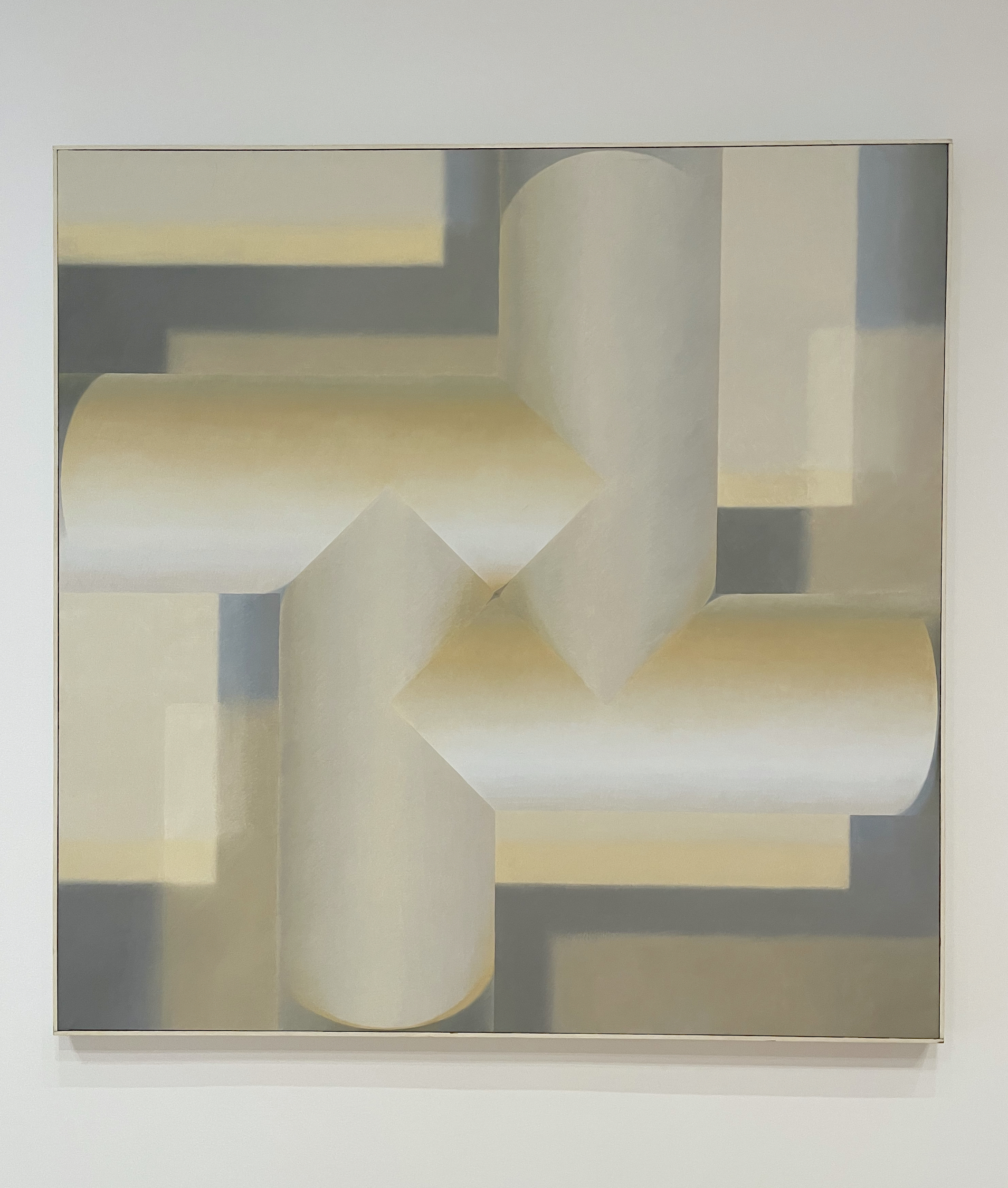 Samia Halaby サミア・ハラビー Lot - SAMIA A. HALABY, PALESTINIAN 1936-, UNTITLED, 1982