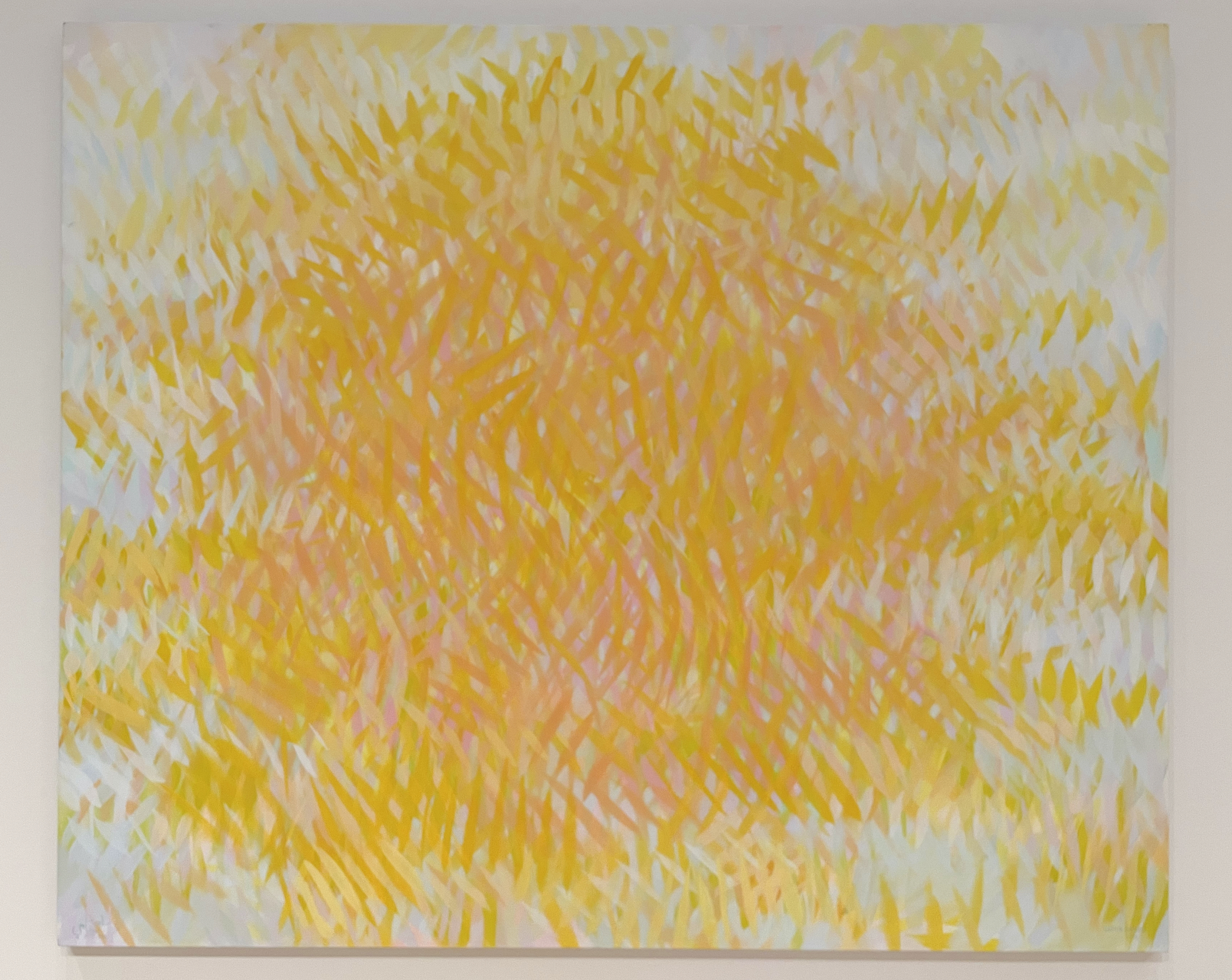 Samia Halaby's Abstractions Map Displacement and Home