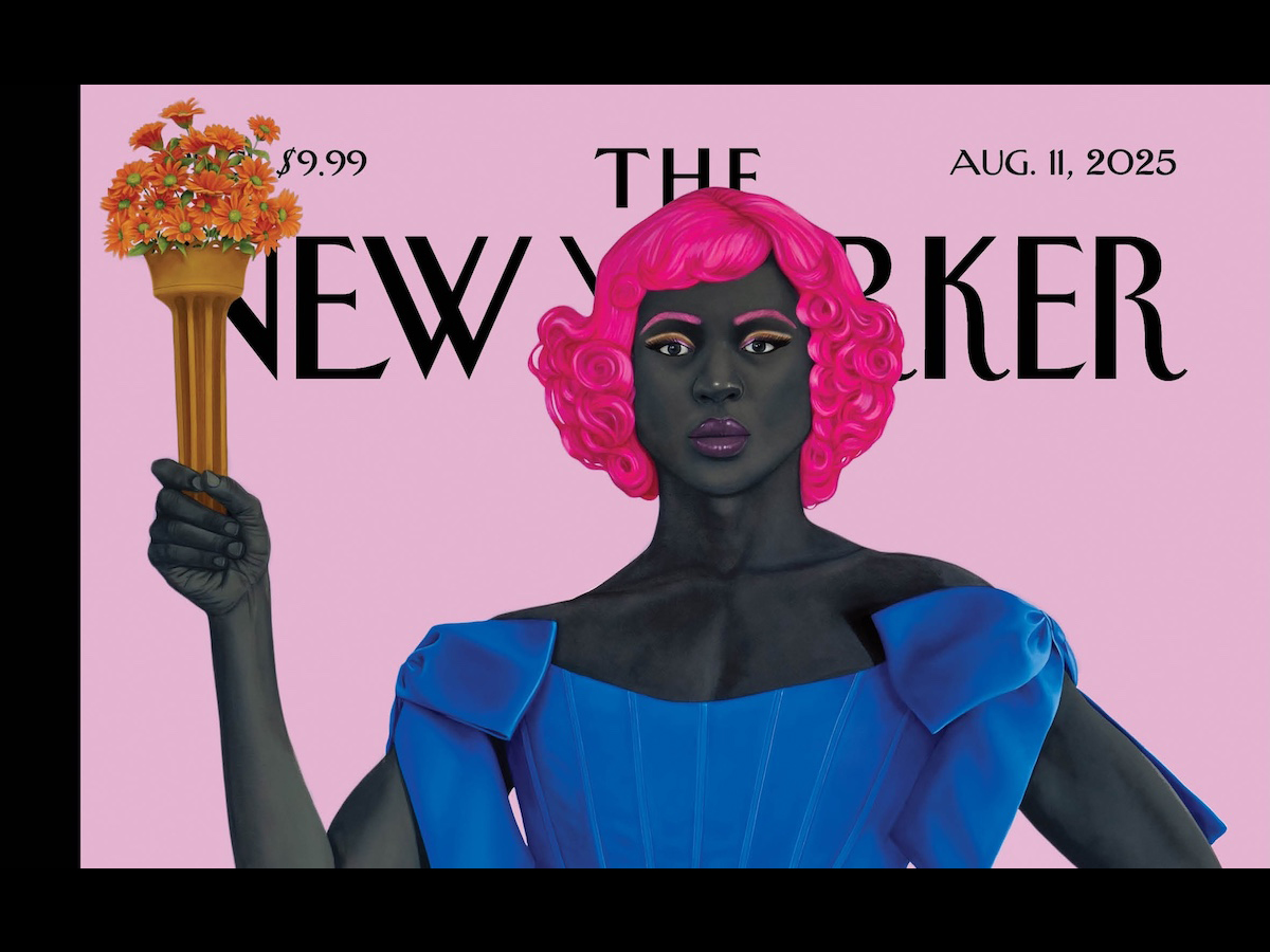 Amy Sherald’s Trans Lady Liberty Painting Graces New Yorker Cover 